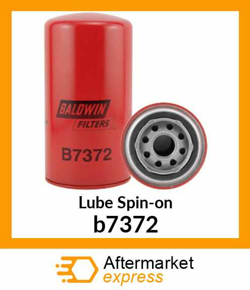 Spare part b7372 + Lube Spin-on