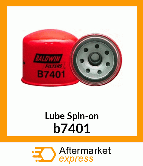 Spare part b7401 + Lube Spin-on