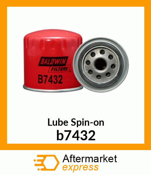 Spare part b7432 + Lube Spin-on