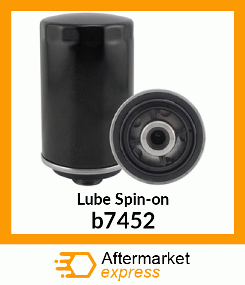 Spare part b7452 + Lube Spin-on