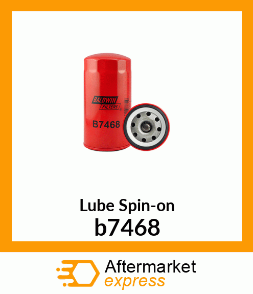 Spare part b7468 + Lube Spin-on