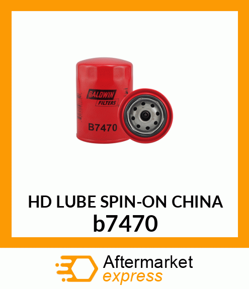 HD LUBE SPIN-ON (CHINA) b7470
