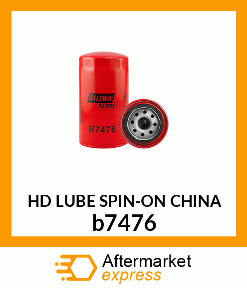 HD LUBE SPIN-ON (CHINA) b7476