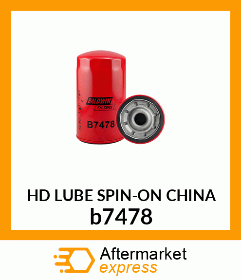 HD LUBE SPIN-ON (CHINA) b7478