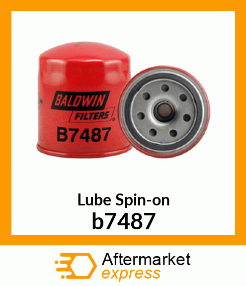 Spare part b7487 + Lube Spin-on