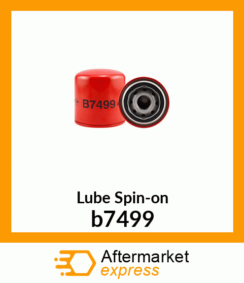 Lube Spin-on b7499
