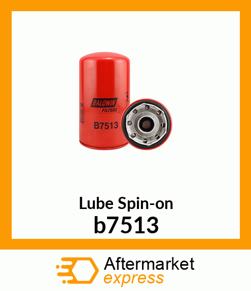 Spare part b7513 + Lube Spin-on