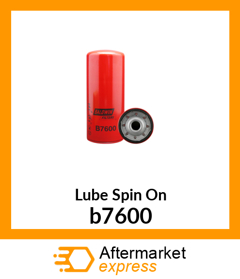 Lube Spin On b7600