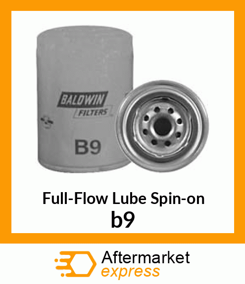 Full-Flow Lube Spin-on b9