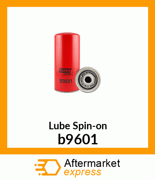 Spare part b9601 + Lube Spin-on