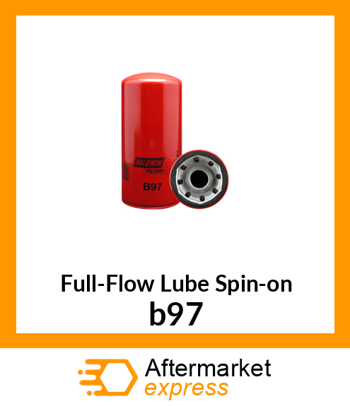 Full-Flow Lube Spin-on b97