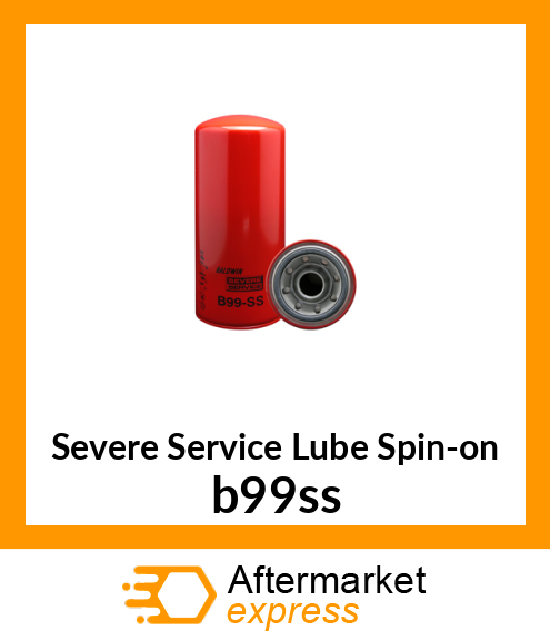 Severe Service Lube Spin-on b99ss