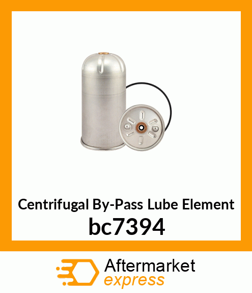 Centrifugal By-Pass Lube Element bc7394