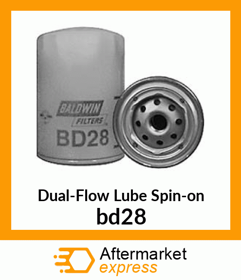Dual-Flow Lube Spin-on bd28