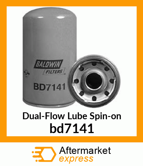 Dual-Flow Lube Spin-on bd7141