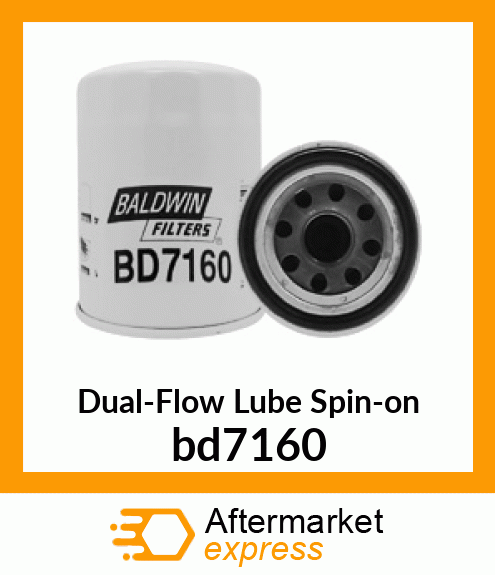 Dual-Flow Lube Spin-on bd7160