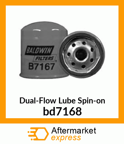 Dual-Flow Lube Spin-on bd7168