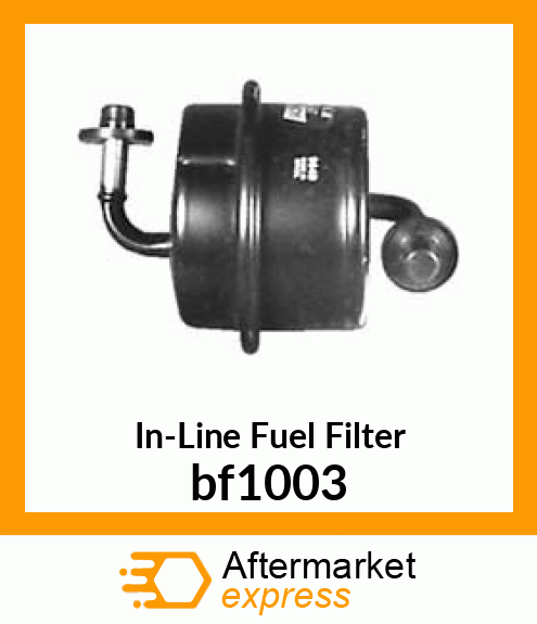 In-Line Fuel Filter bf1003