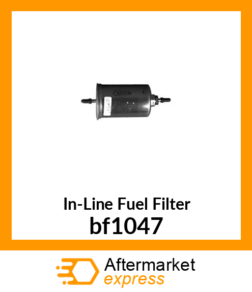 In-Line Fuel Filter bf1047