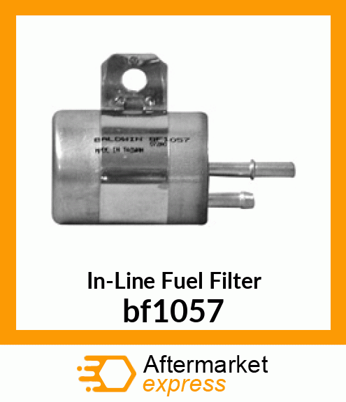 In-Line Fuel Filter bf1057
