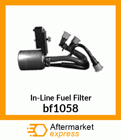 In-Line Fuel Filter bf1058