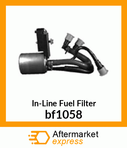 Spare part bf1058 + In-Line Fuel Filter