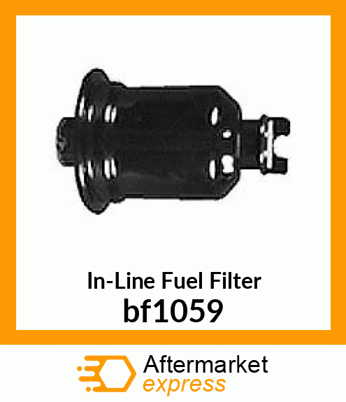 In-Line Fuel Filter bf1059