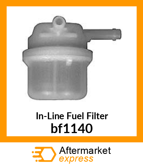In-Line Fuel Filter bf1140