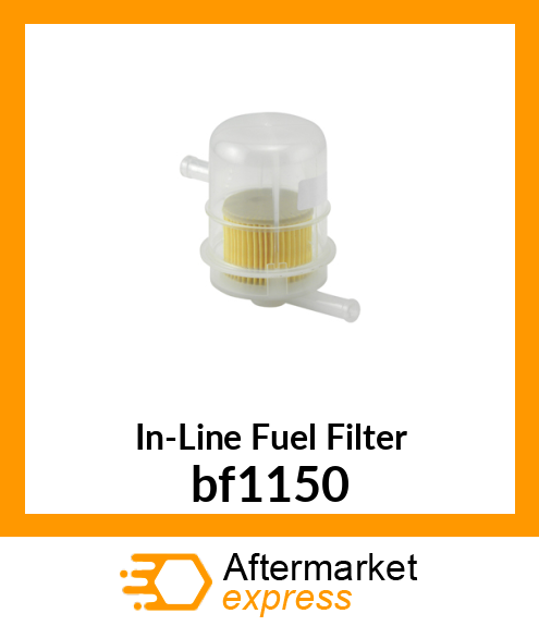 In-Line Fuel Filter bf1150