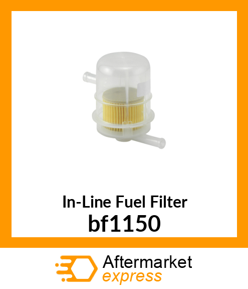 Spare part bf1150 + In-Line Fuel Filter