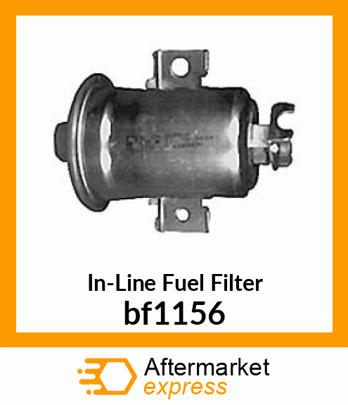 In-Line Fuel Filter bf1156