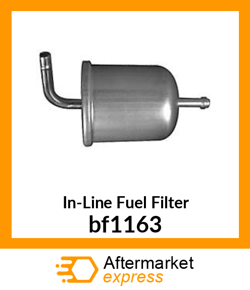 In-Line Fuel Filter bf1163