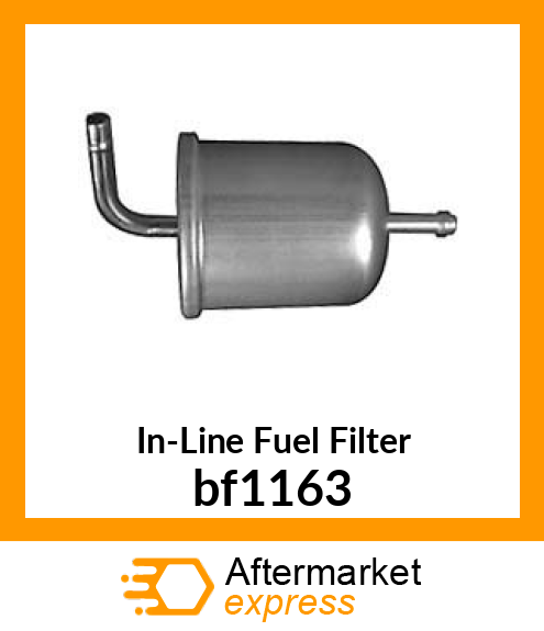 Spare part bf1163 + In-Line Fuel Filter