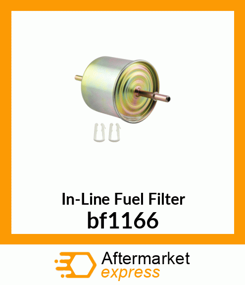 Spare part bf1166 + In-Line Fuel Filter