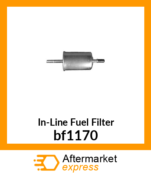 In-Line Fuel Filter bf1170
