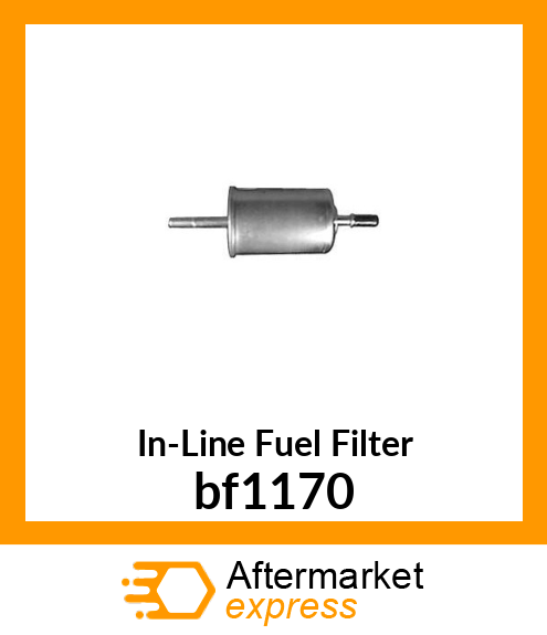 Spare part bf1170 + In-Line Fuel Filter