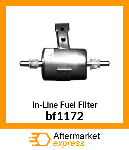 Spare part bf1172 + In-Line Fuel Filter