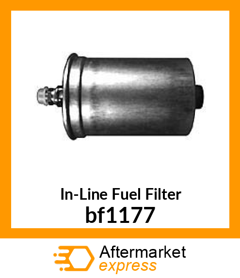 In-Line Fuel Filter bf1177