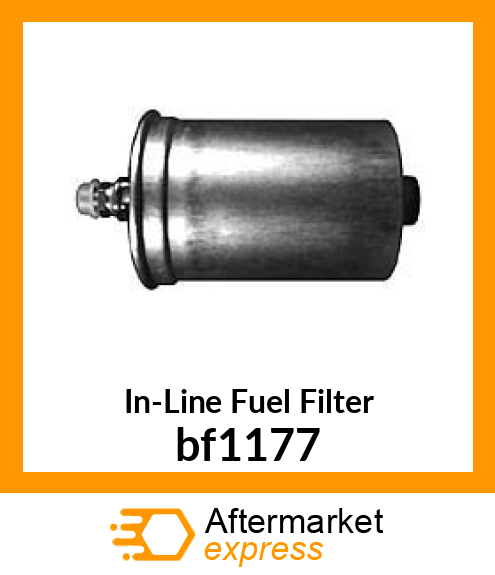 Spare part bf1177 + In-Line Fuel Filter