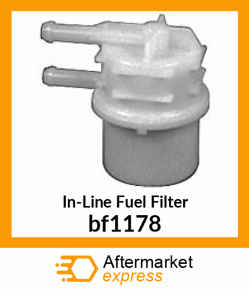 Spare part bf1178 + In-Line Fuel Filter