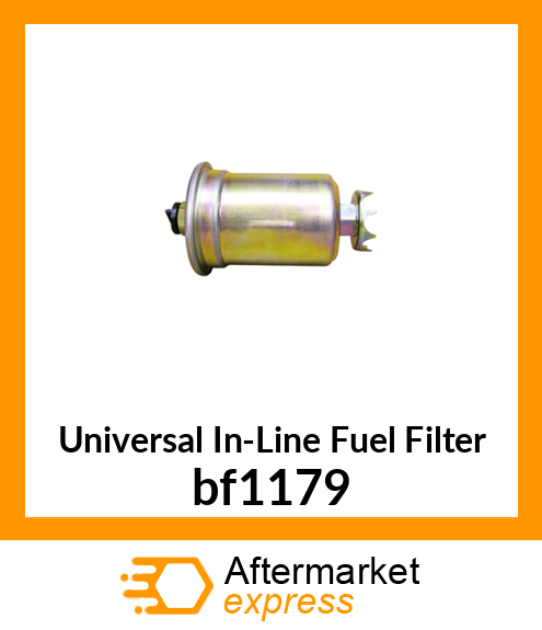 Universal In-Line Fuel Filter bf1179