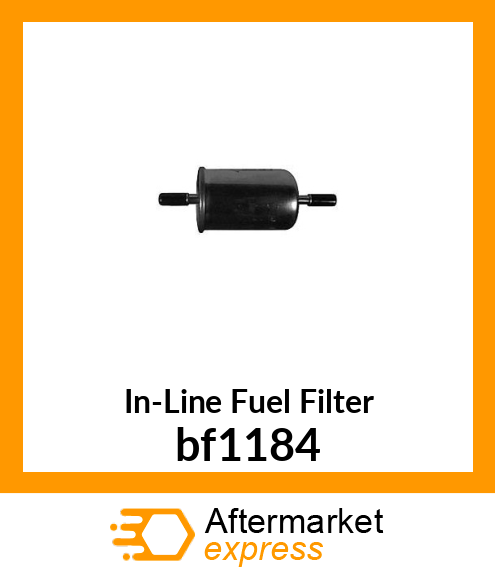 In-Line Fuel Filter bf1184