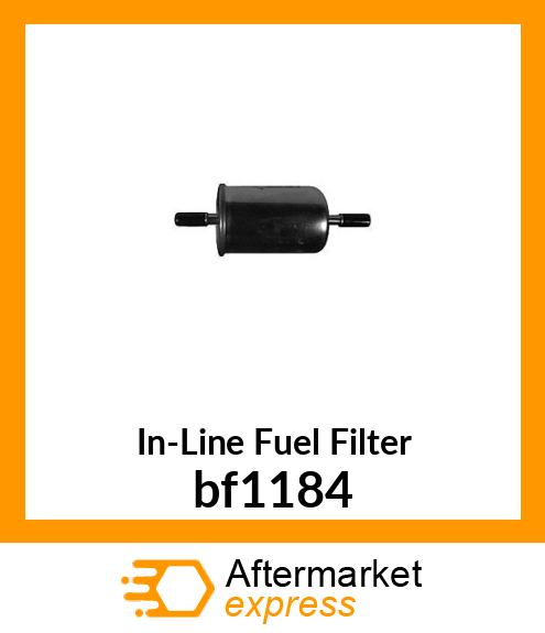 Spare part bf1184 + In-Line Fuel Filter