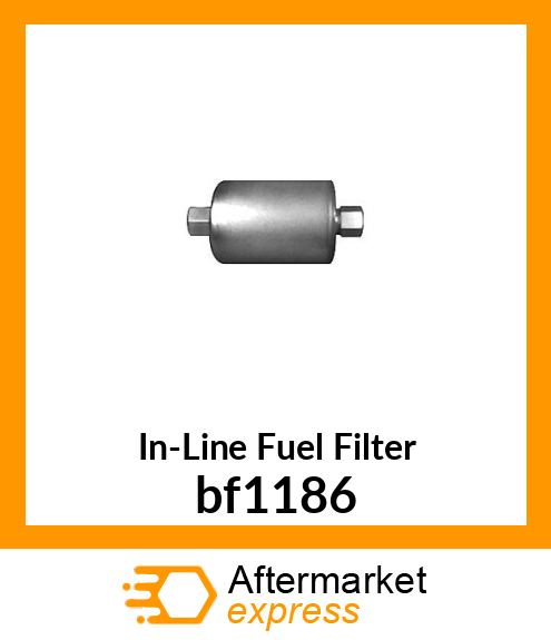 In-Line Fuel Filter bf1186
