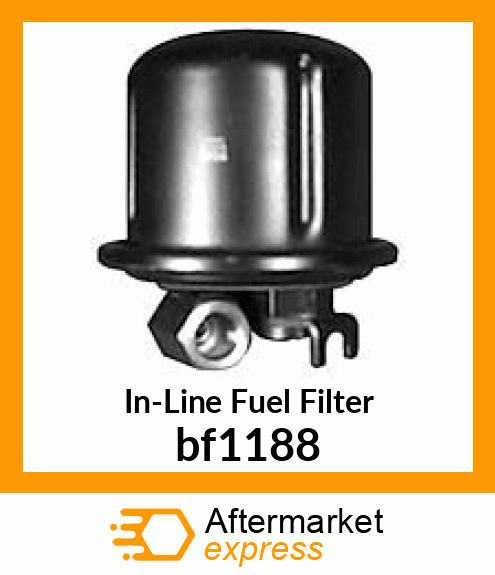 In-Line Fuel Filter bf1188