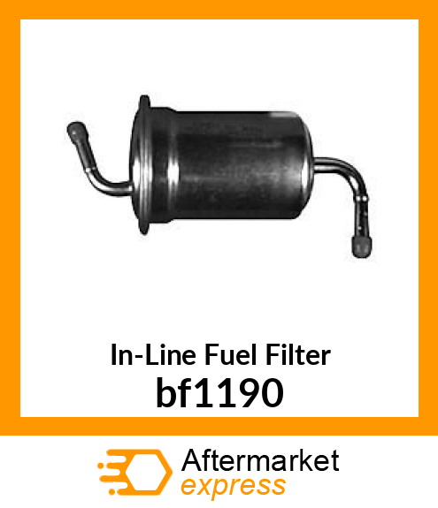 In-Line Fuel Filter bf1190