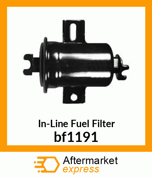 In-Line Fuel Filter bf1191
