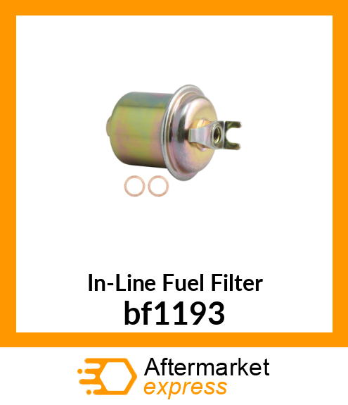 Spare part bf1193 + In-Line Fuel Filter