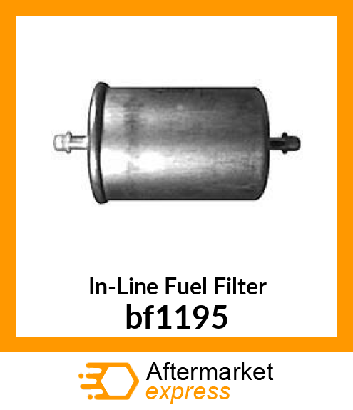 In-Line Fuel Filter bf1195