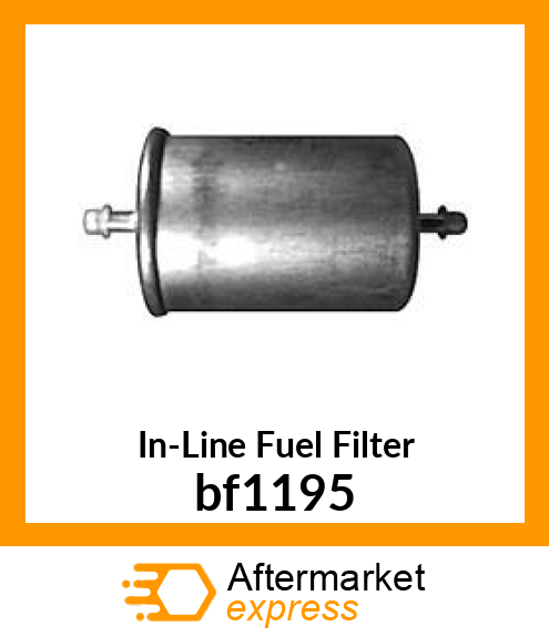 Spare part bf1195 + In-Line Fuel Filter